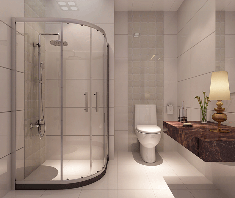 l淋浴房弧形门—弧形淋浴房安装流程