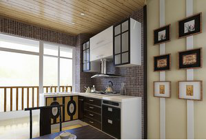 厨房用桑拿板吊顶—厨房安装桑拿板吊顶的相关方法