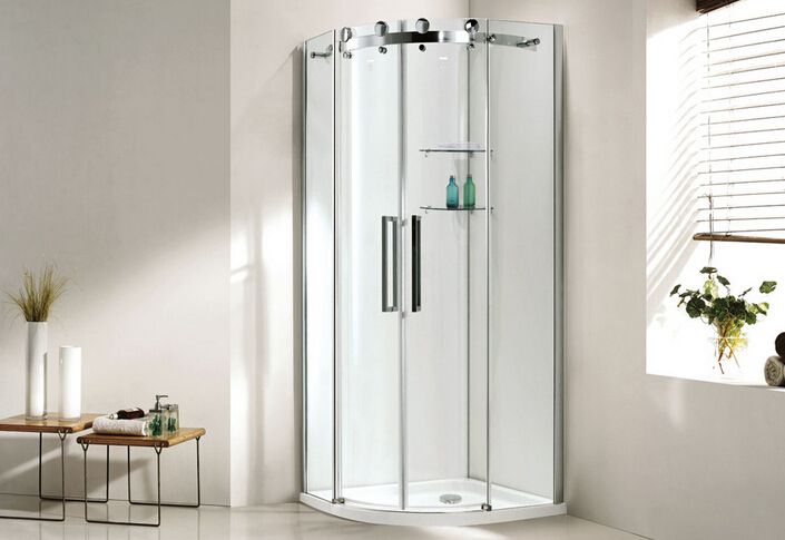 轨道式淋浴房安装方法