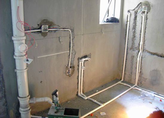 卫生间水管安装图及安装需要注意的详解